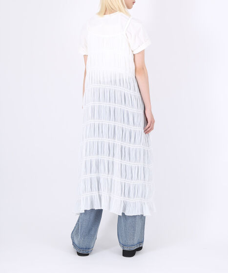 シアーティアードキャミワンピース[商品：PN23SS-086] - PUNYUS