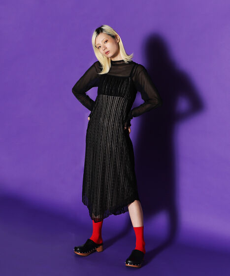 レースキャミワンピース[商品：PN23SS-087] - PUNYUS Online Store