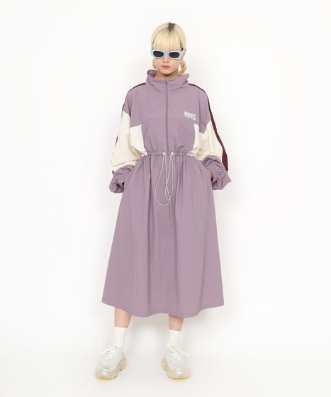 切り替えナイロンワンピース[商品：PN24AW-007] - PUNYUS Online Store