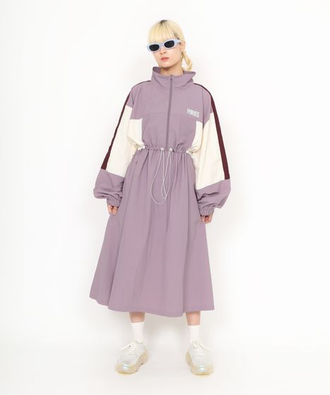 切り替えナイロンワンピース[商品：PN24AW-007] - PUNYUS Online Store