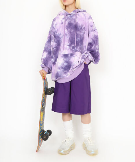 タイダイビッグスウェットパーカー[商品：PN24AW-008] - PUNYUS