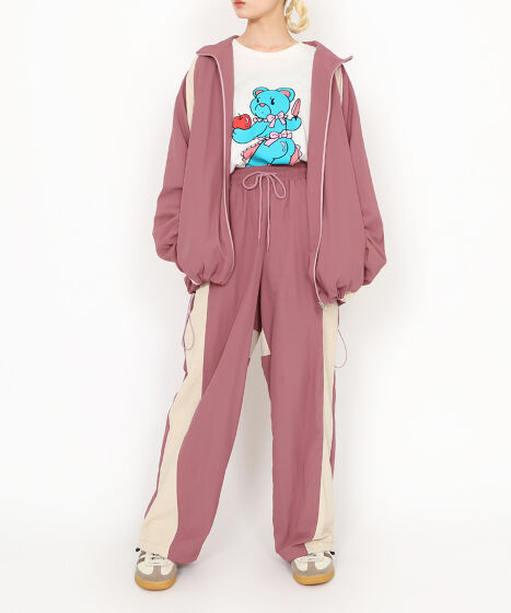 ベアプリントビッグロンT[商品：PN24AW-009] - PUNYUS Online