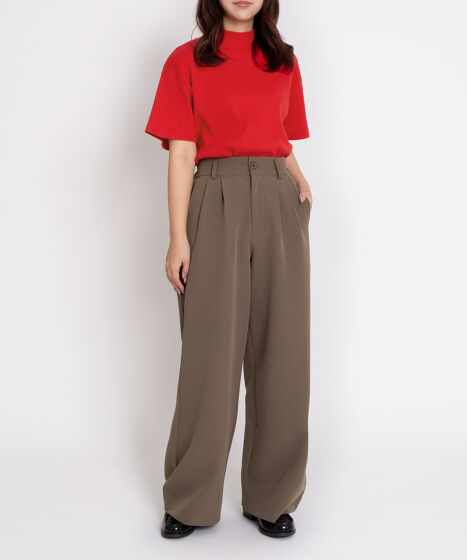 ハイネックリブTシャツ[商品：PN24AW-010] - PUNYUS Online Store