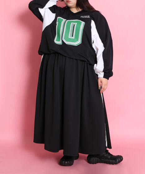 ジャージロングスカート[商品：PN24AW-012] - PUNYUS Online