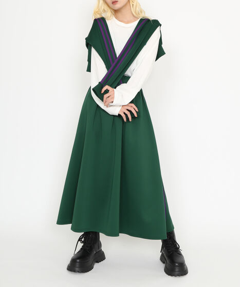 ジャージロングスカート[商品：PN24AW-012] - PUNYUS Online Store