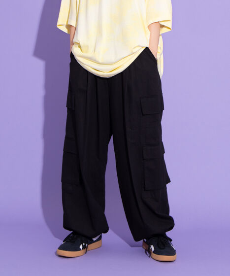 ミリタリーカーゴワイドパンツ[商品：PN24AW-021] - PUNYUS Online