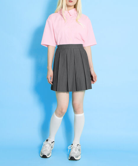うさぎ様専用 バスガイド制服ピンストライプベスト1点・スカート