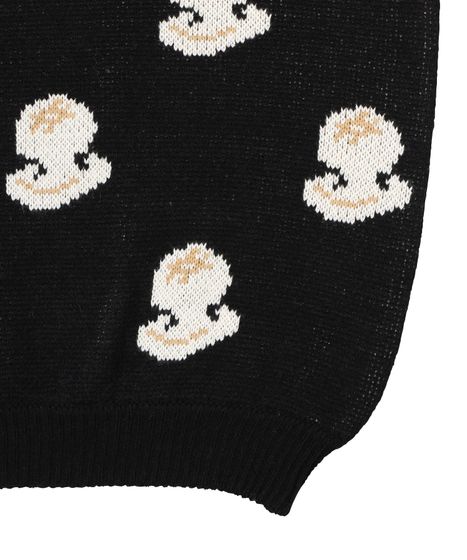 もち総柄ニット[商品：PN24AW-031] - PUNYUS Online Store / 公式通販