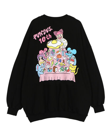 PUNYUS familyビッグスウェット[商品：PN24AW-036] - PUNYUS