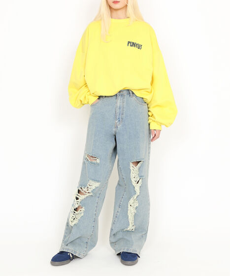 Last decadeビッグスウェット[商品：PN24AW-045] - PUNYUS