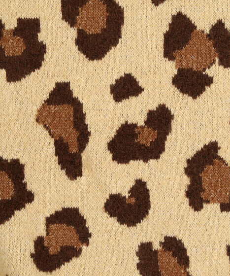 もちもちレオパードニット[商品：PN24AW-050] - PUNYUS Online Store