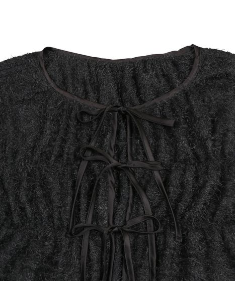 フロントリボンカーディガン[商品：PN24AW-052] - PUNYUS Online Store