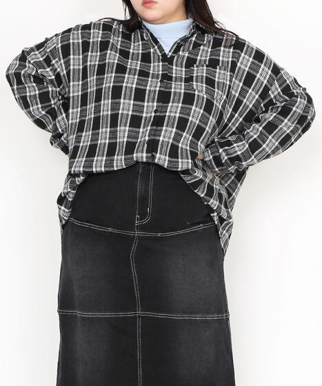 タートルネックリブニット[商品：PN24AW-057] - PUNYUS Online Store