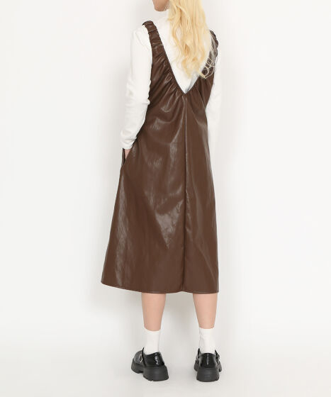 合皮2WAYワンピース[商品：PN24AW-062] - PUNYUS Online Store / 公式通販