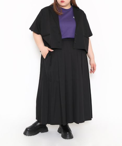 半袖ショートテーラードジャケット[商品：PN24SS-004-2] - PUNYUS