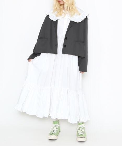 ショートテーラードジャケット[商品：PN24SS-004] - PUNYUS