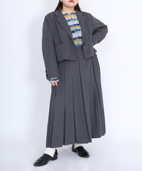 ショートテーラードジャケット[商品：PN24SS-004] - PUNYUS