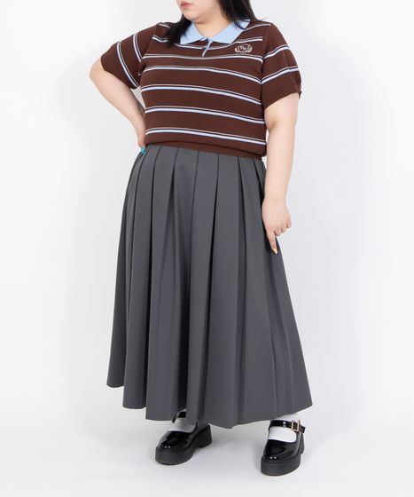 ボックスプリーツロングスカート[商品：PN24SS-005] - PUNYUS Online