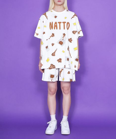 フード総柄Tシャツ[商品：PN24SS-020-4] - PUNYUS Online Store / 公式通販