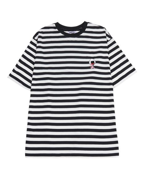 ワンポイントボーダーTシャツ[商品：PN24SS-032-2] - PUNYUS Online