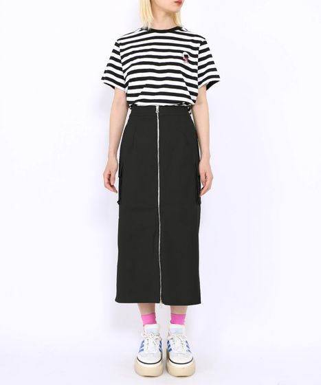 ワンポイントボーダーTシャツ[商品：PN24SS-032-2] - PUNYUS Online