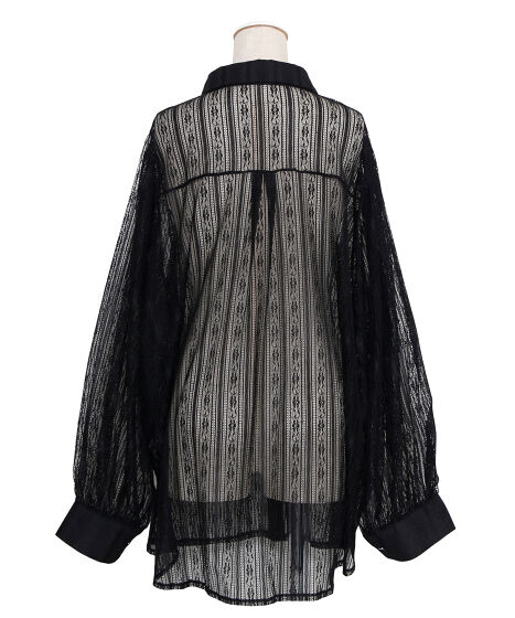 パフスリーブレースシャツ[商品：PN24SS-041] - PUNYUS Online