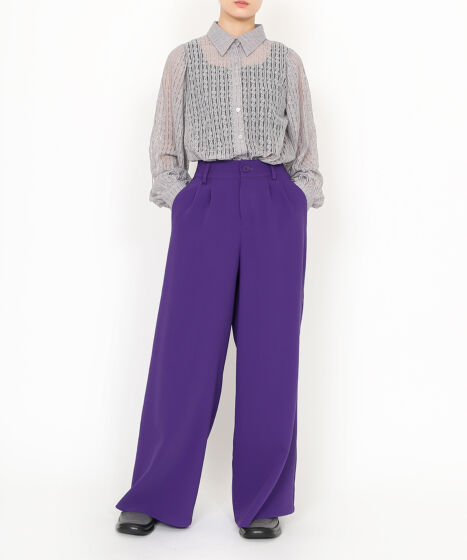 パフスリーブレースシャツ[商品：PN24SS-041] - PUNYUS Online