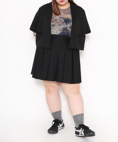 ボックスプリーツミニスカート[商品：PN24SS-042] - PUNYUS Online