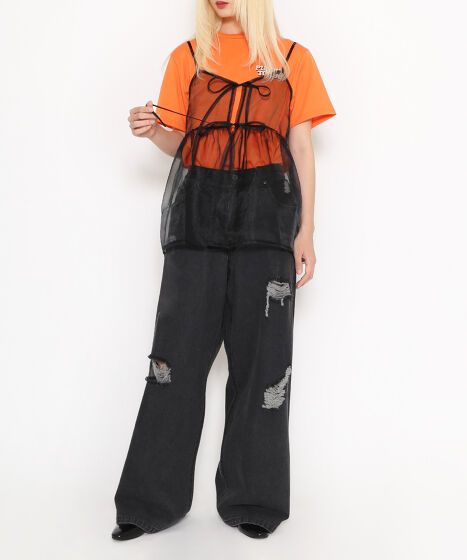 シアーキャミチュニック[商品：PN24SS-043-2] - PUNYUS Online