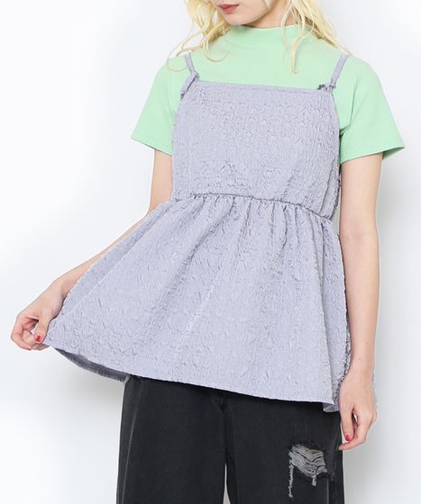 2WAYキャミチュニック[商品：PN24SS-043] - PUNYUS Online Store