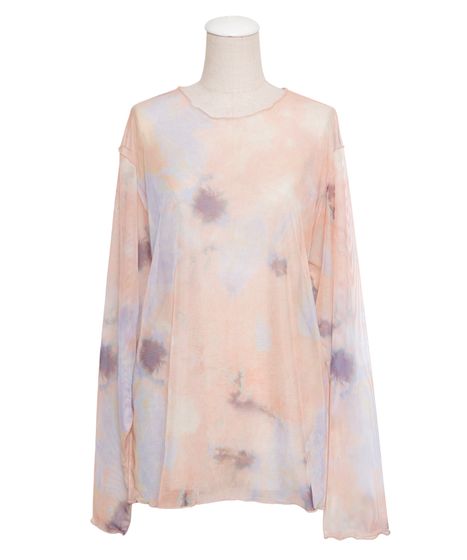 グラデーションシアートップス[商品：PN24SS-050] - PUNYUS Online