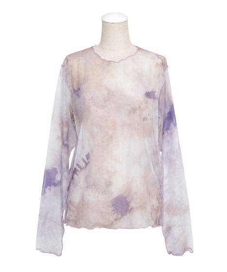 グラデーションシアートップス[商品：PN24SS-050] - PUNYUS Online