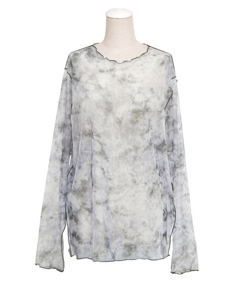 グラデーションシアートップス[商品：PN24SS-050] - PUNYUS Online