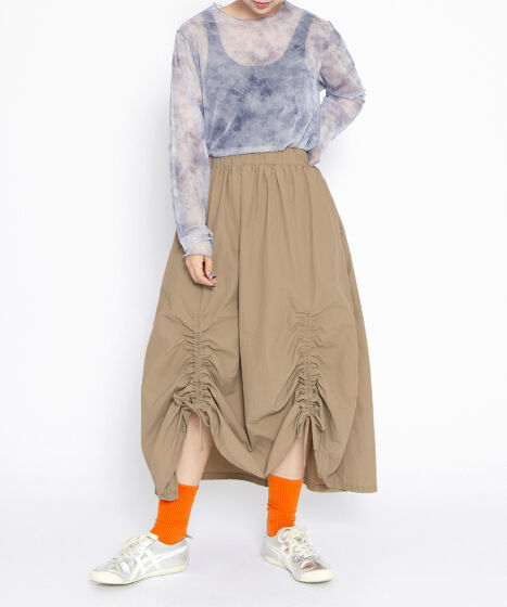 グラデーションシアートップス[商品：PN24SS-050] - PUNYUS Online