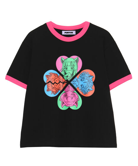 ぴよちん様 Tee 恋愛しようぜ若者ピチリンガーTシャツ[商品：PN24SS-105