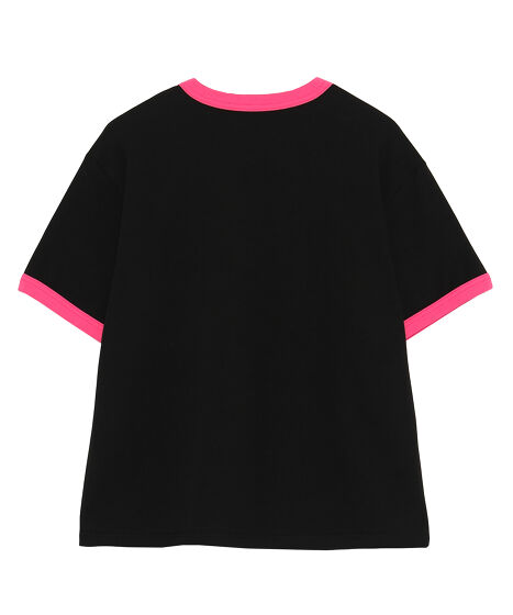 恋愛しようぜ若者ピチリンガーTシャツ[商品：PN24SS-105] - PUNYUS