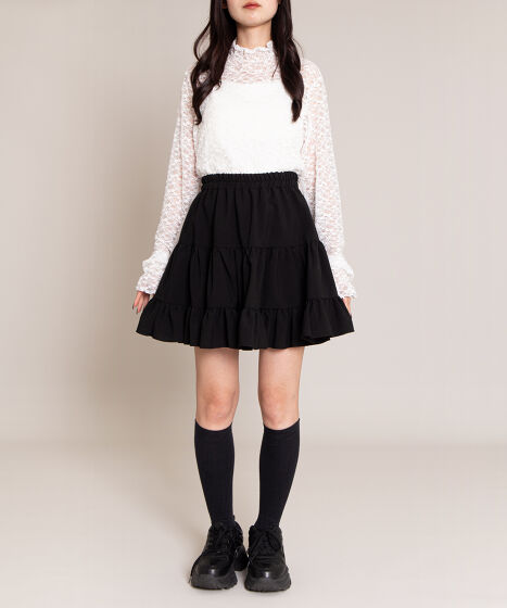 ティアードミニスカート[商品：PN24SS-051] - PUNYUS Online