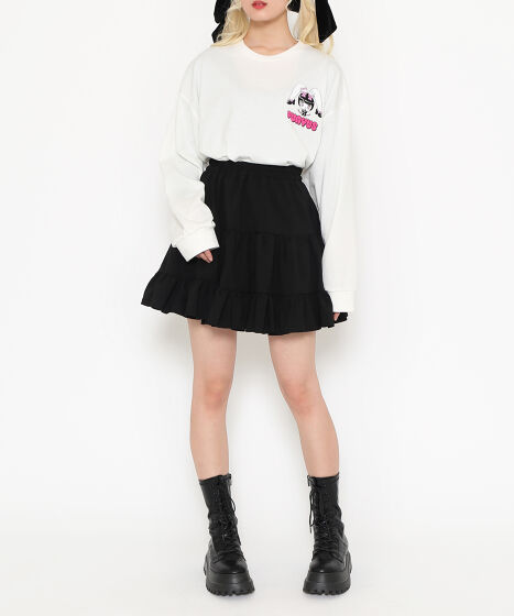 ティアードミニスカート[商品：PN24SS-051] - PUNYUS Online Store