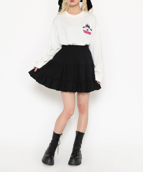 ティアードミニスカート[商品：PN24SS-051] - PUNYUS Online Store