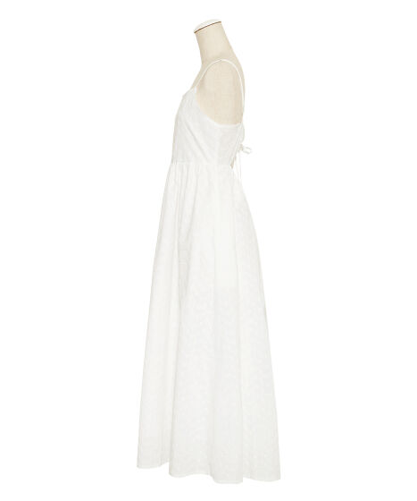 muguet コットンレースキャミワンピース muguet（ミュゲ）の「cotton lace I line cami op（ワンピース