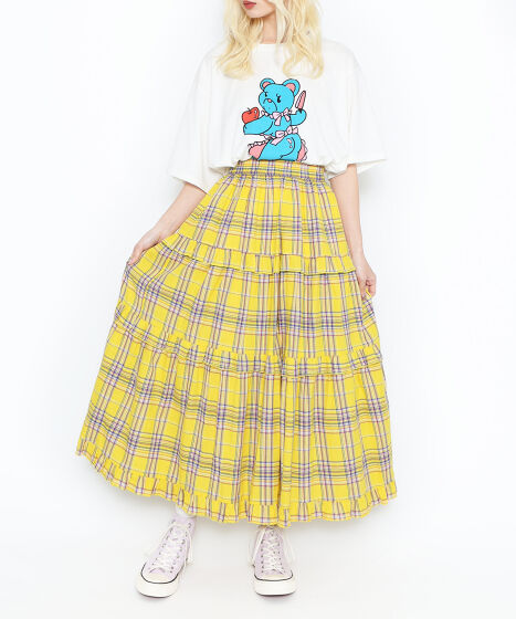 ベアプリントビッグTシャツ[商品：PN24SS-064] - PUNYUS Online