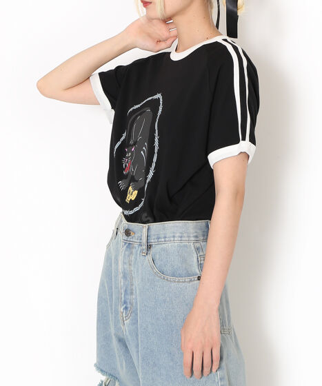 ブラックパンサーラインリンガーTシャツ[商品：PN24SS-084