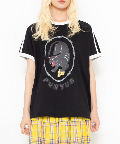 ブラックパンサーラインリンガーTシャツ[商品：PN24SS-084