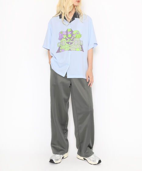 CAT'S girls開襟シャツ[商品：PN24SS-098-1] - PUNYUS Online