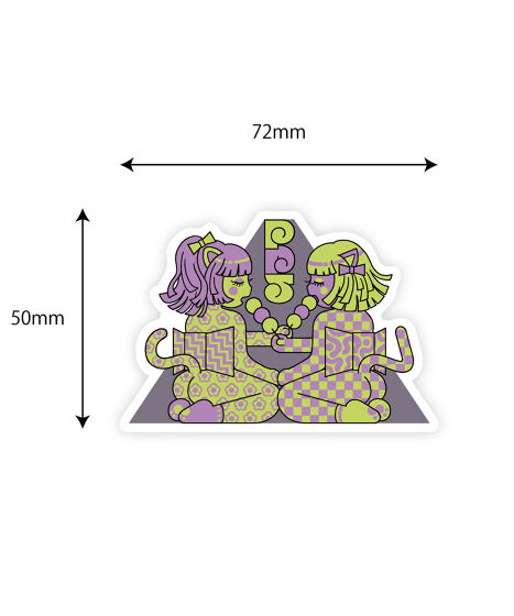 ステッカー2[商品：PN24T-003] - PUNYUS Online Store / 公式通販