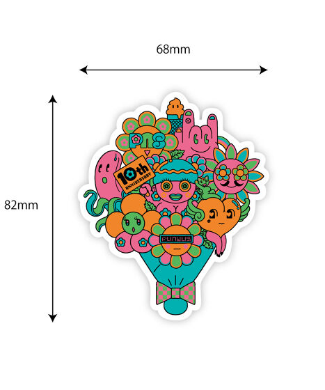 ステッカー2[商品：PN24T-003] - PUNYUS Online Store / 公式通販