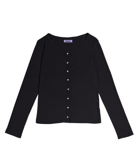 クルーネックカーディガン[商品：PN25AW-001] - PUNYUS Online Store
