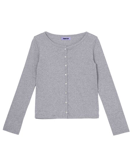 クルーネックカーディガン[商品：PN25AW-001] - PUNYUS Online Store