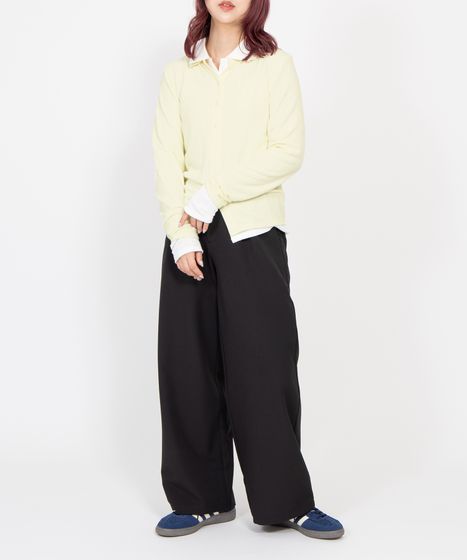 襟付きカーディガン[商品：PN25AW-002] - PUNYUS Online Store / 公式通販