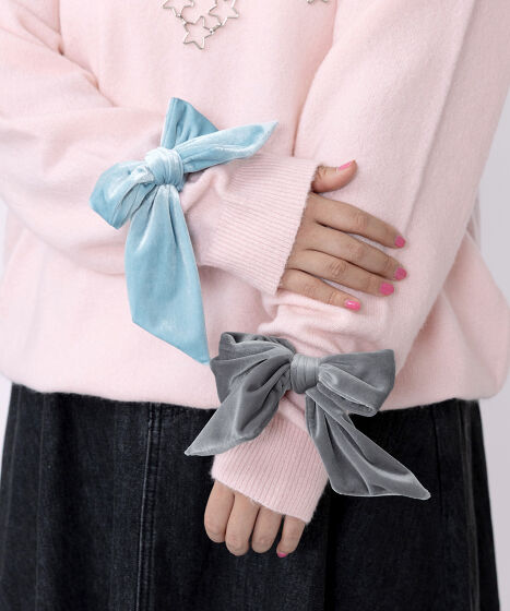 ベロアリボンシュシュ[商品：PN25AW-004] - PUNYUS Online Store